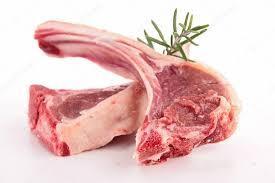 Côtelette d'agneau 100 gr 1,90 € soit 19 € le kg